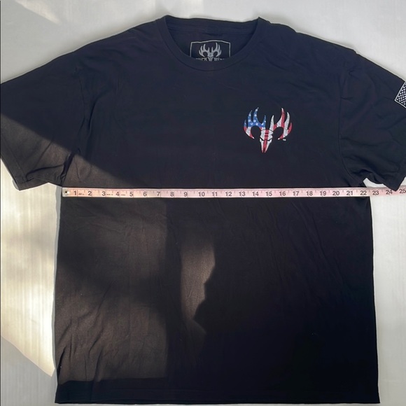 Buck Wear Men’s Never Give Up The Flight Black Tee XL - Picture 9 of 14